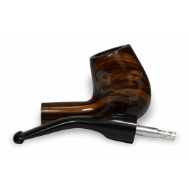 Cachimbo Bertoldi Elite Resina Natural Curvo Peça Única